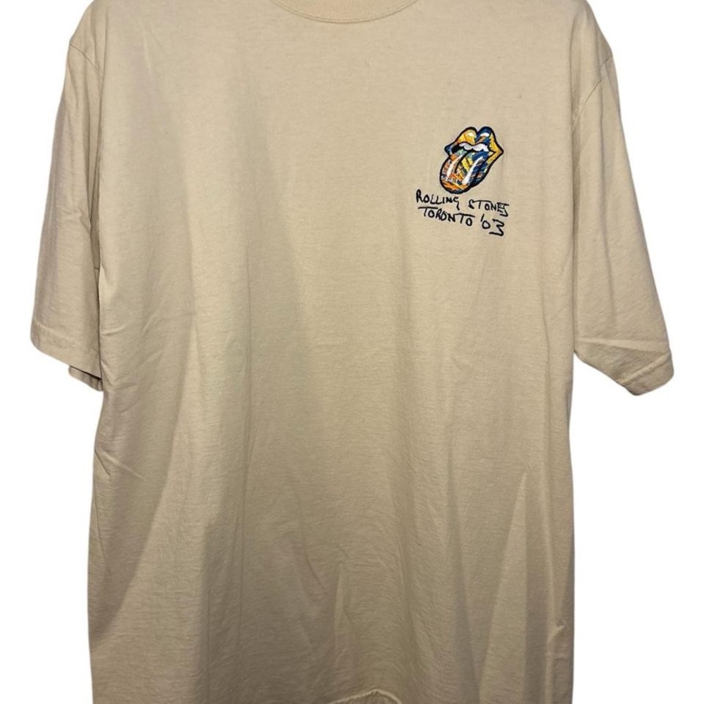 The Rolling Stones Toronto '03 Beige Graphic Tee